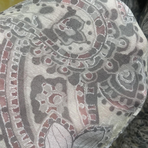 Coldwater Creek Gray/Cream BurnOut Jacket - Picture 2 of 5